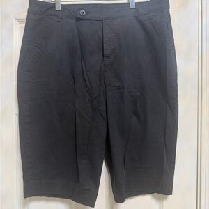 Style and Co Classic Black Women’s Bermuda Shorts